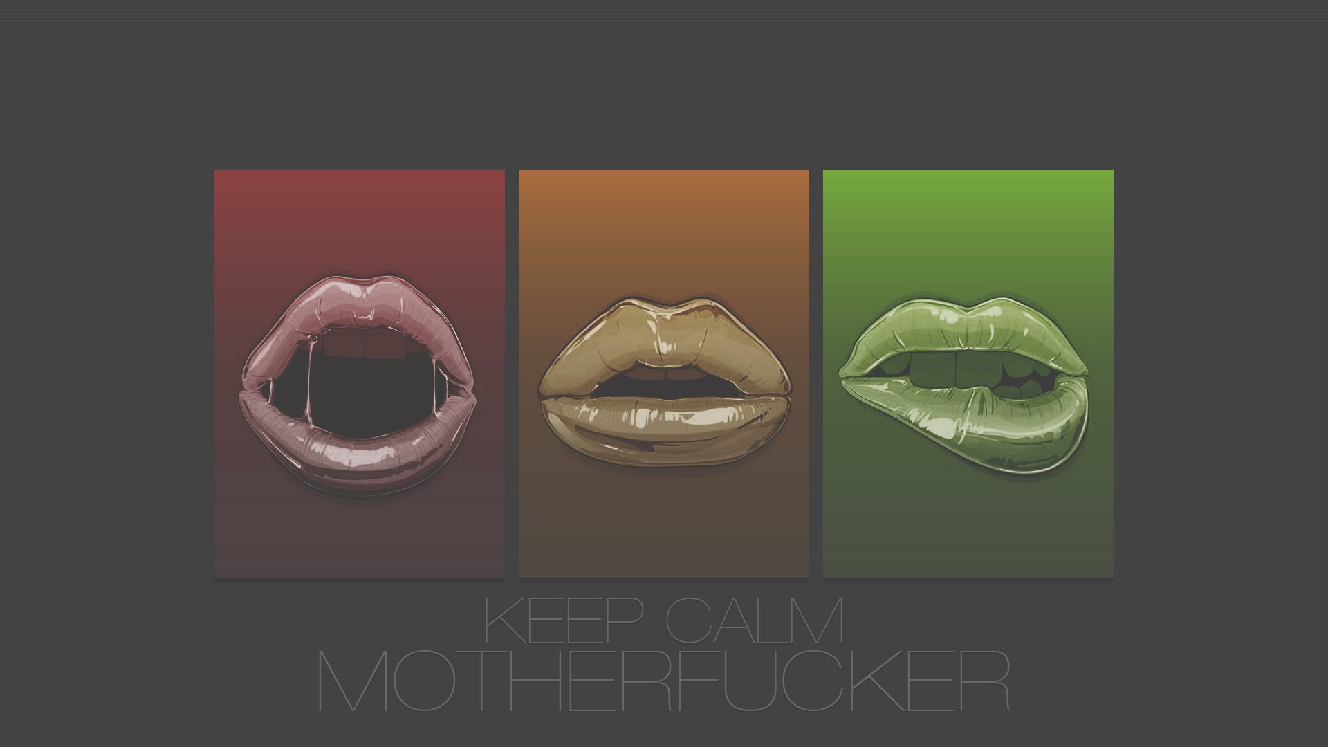 lips keep calm