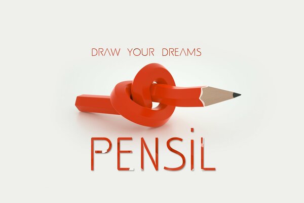 Draw your dream with a pencil