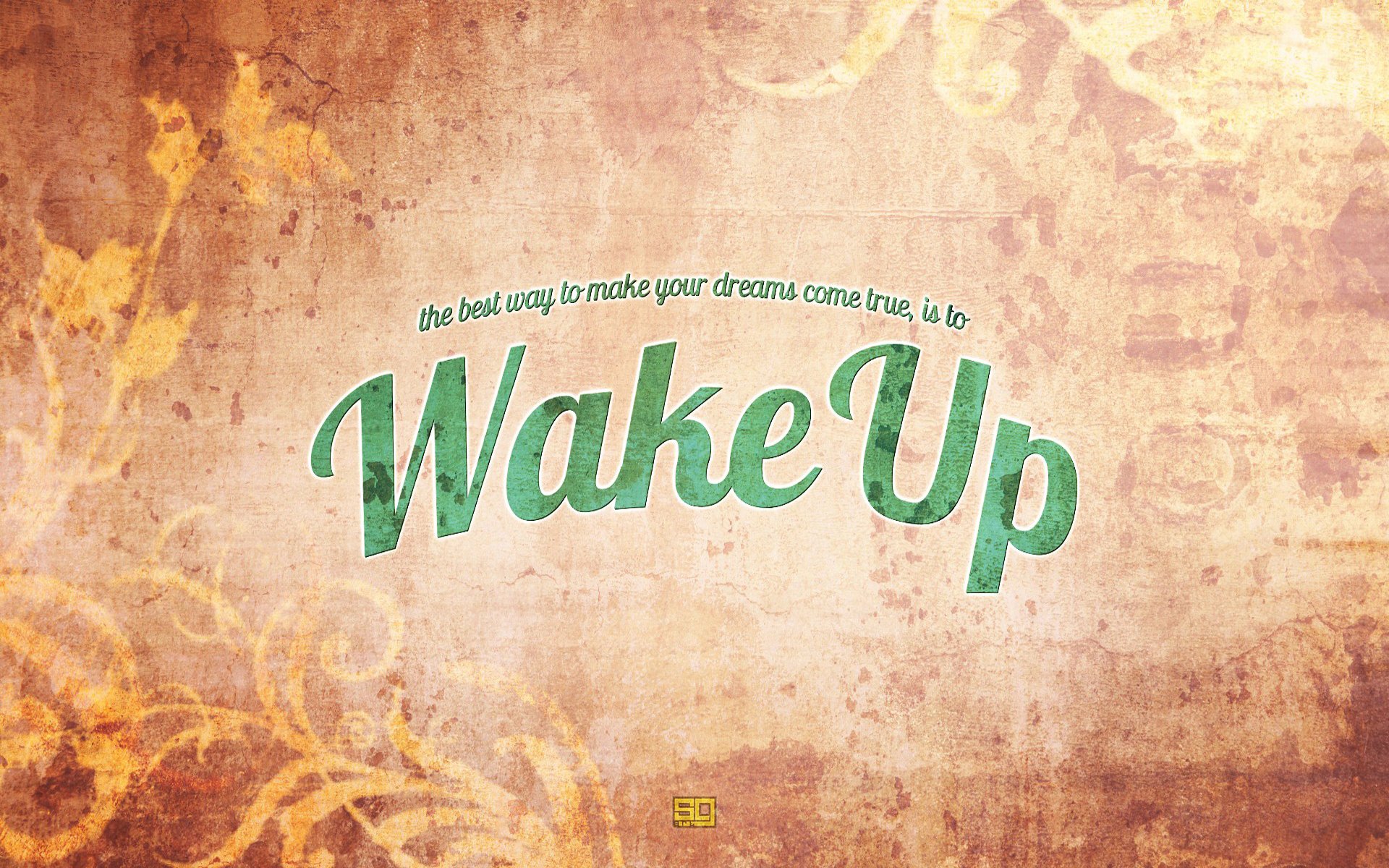 wake up style wake words background