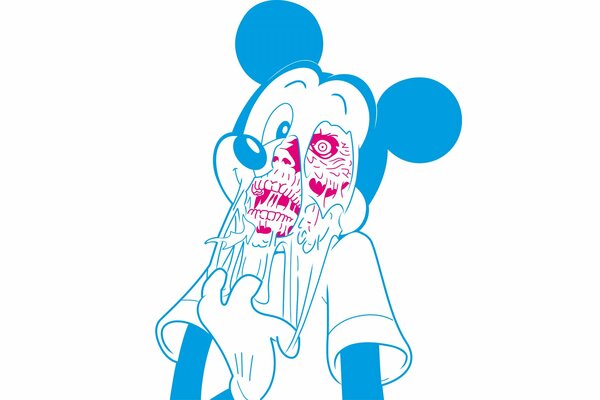 Kunst Kunst Mickey Mouse Zombies