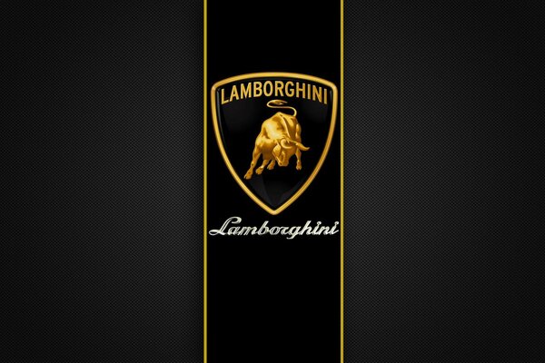 Emblema dell azienda italiana Lamborghini
