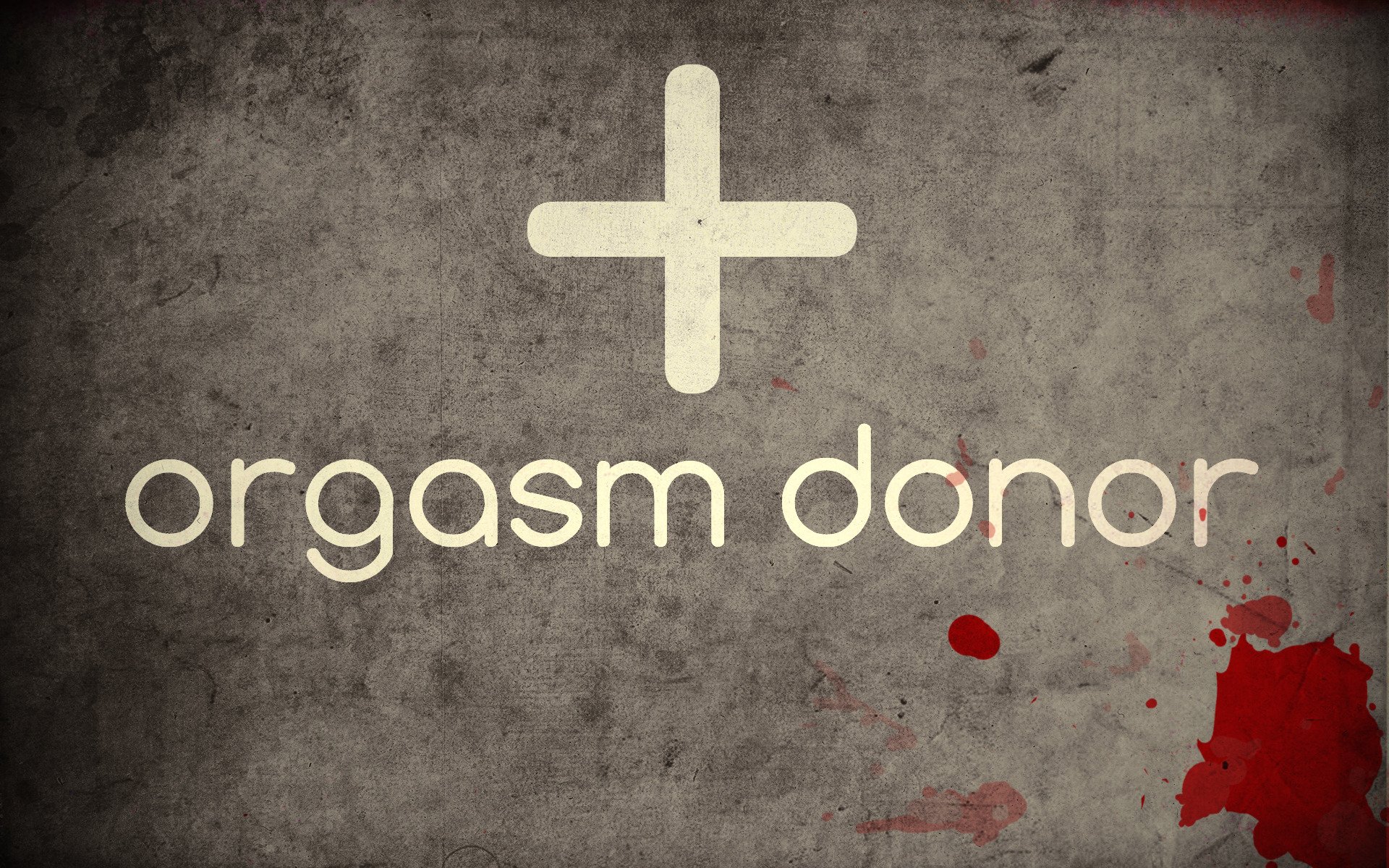 lifestyle orgasm donor donor orgasm inscription minimalism humor