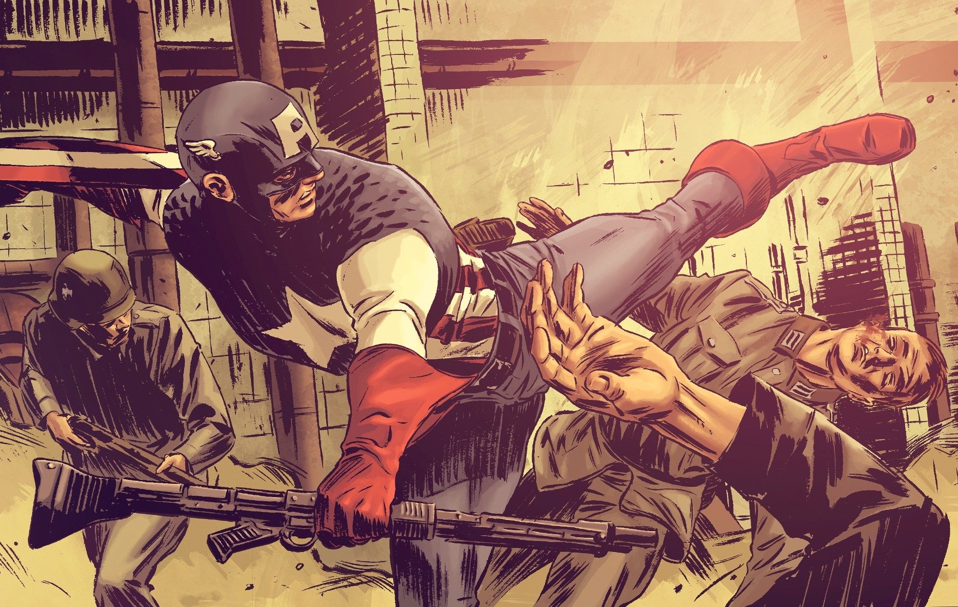 comics super-héros captain america image fond fond d écran