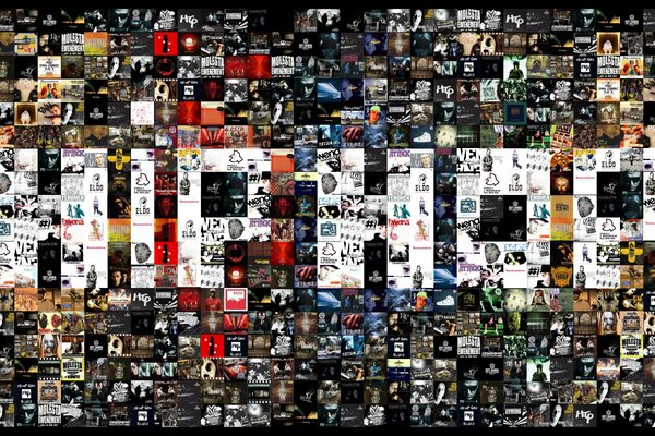 Pictures about hip-hop and rappers collage