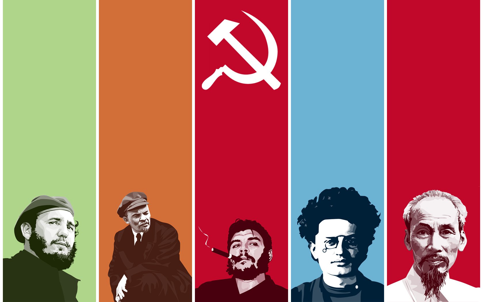 communists fidel lenin th trotsky x