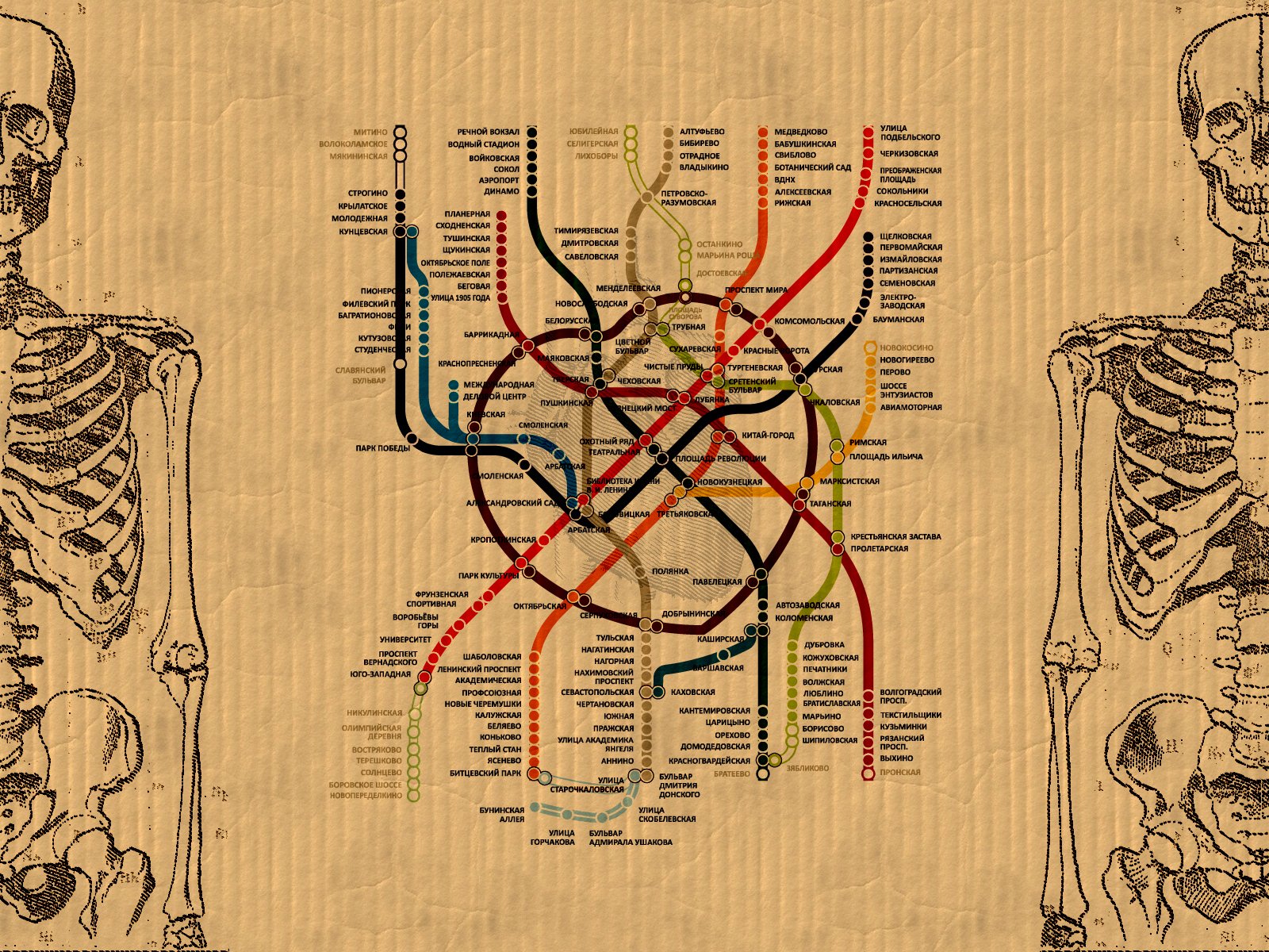 metropolitana metropolitana di mosca cuore