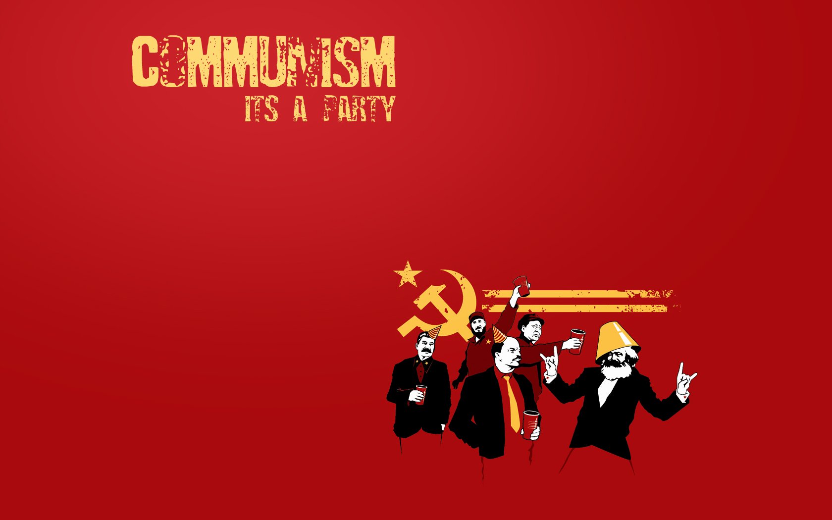 communism lenin stalin fidel castro karl marx mao party