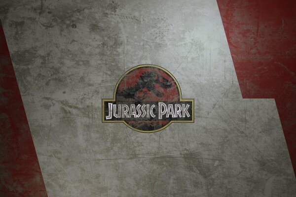 Mur avec inscription Jurassic Park