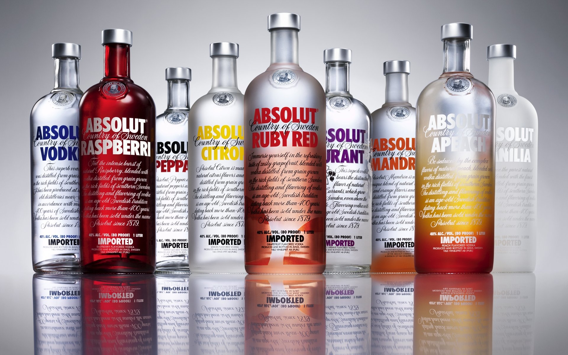 vodka absolut reflection