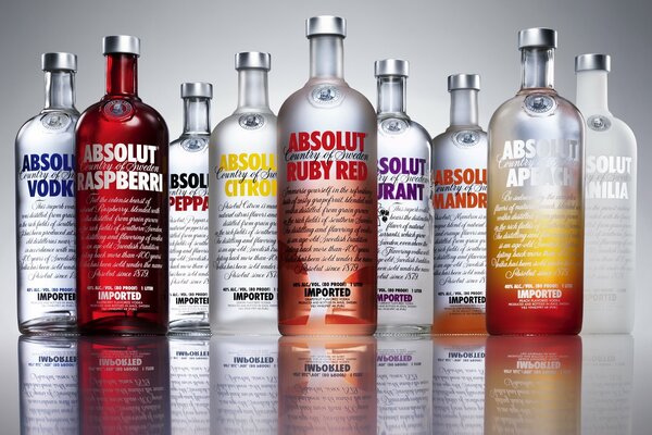 Vodka Absolut-garant de la bonne humeur