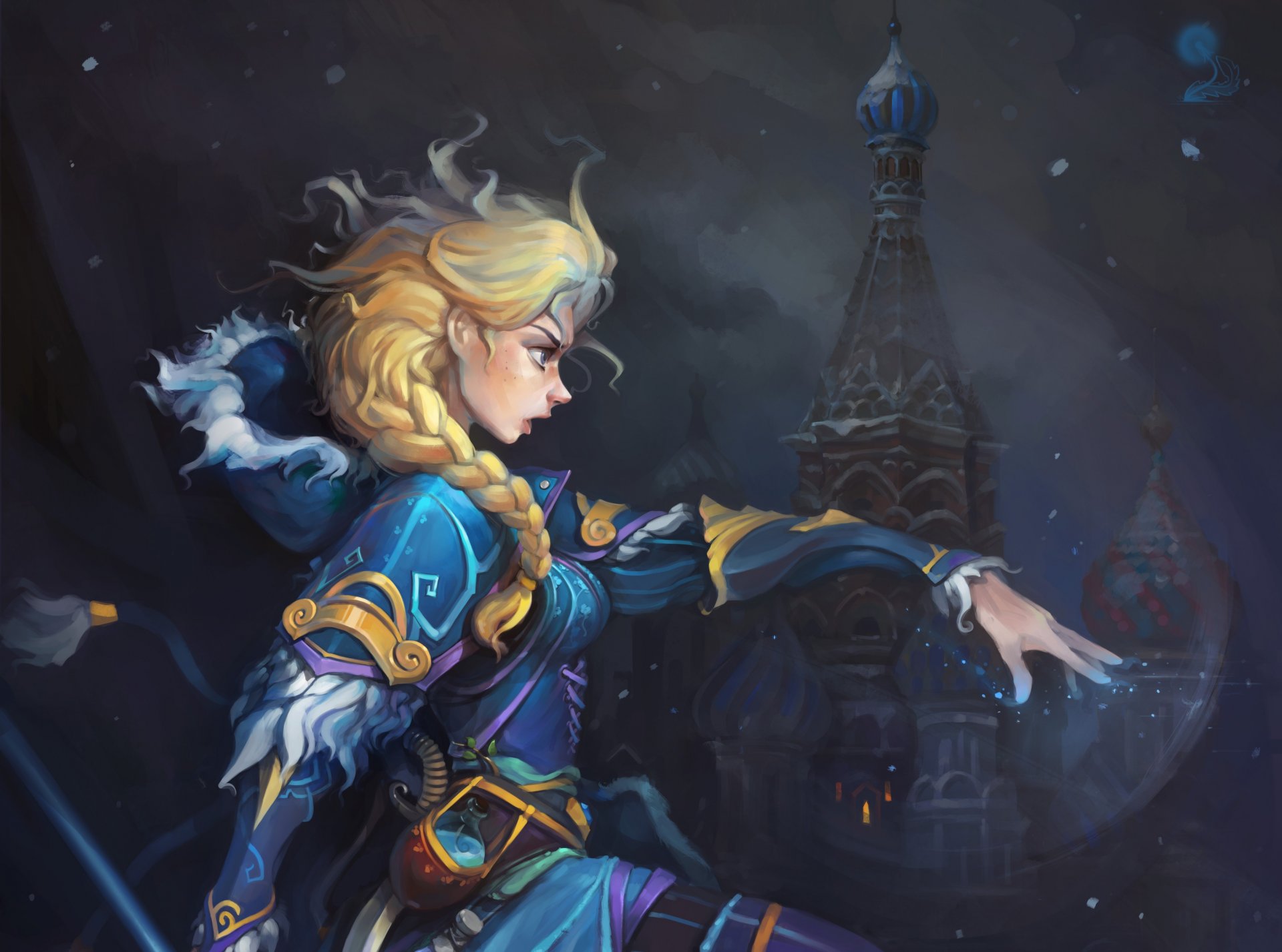 crystal maiden rylai dota 2 crossover elsa congelato ragazza inverno