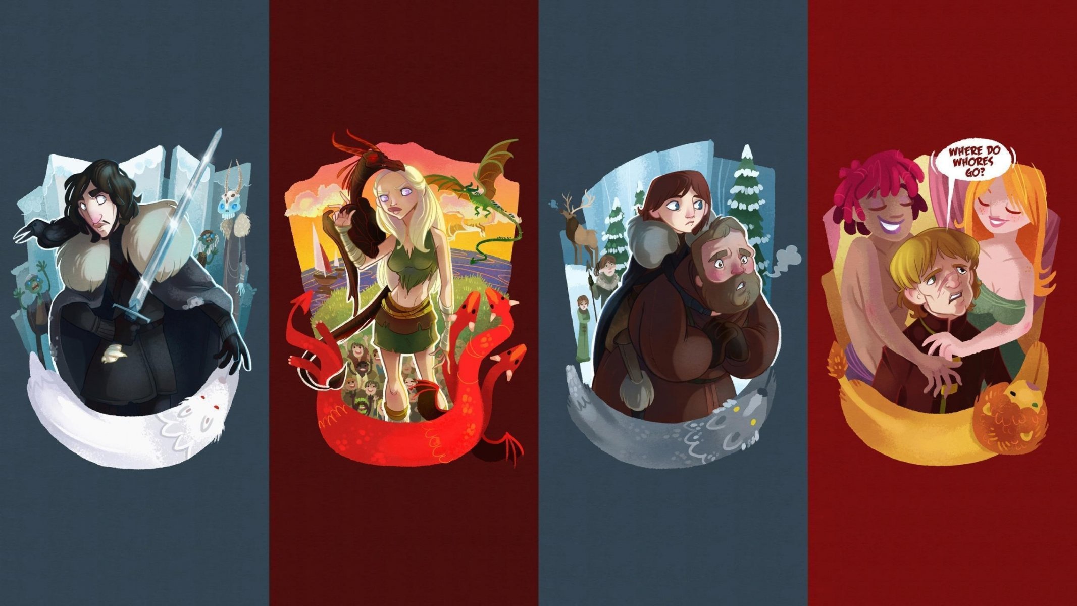 game of thrones personnages