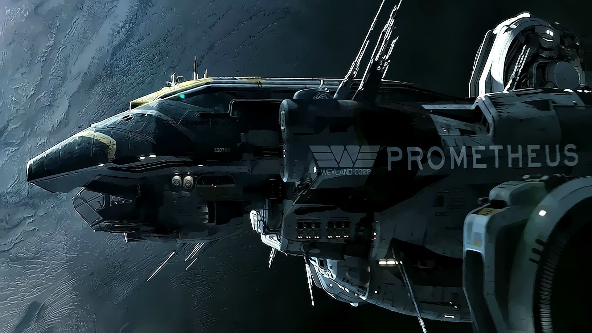 art space ship prometheu