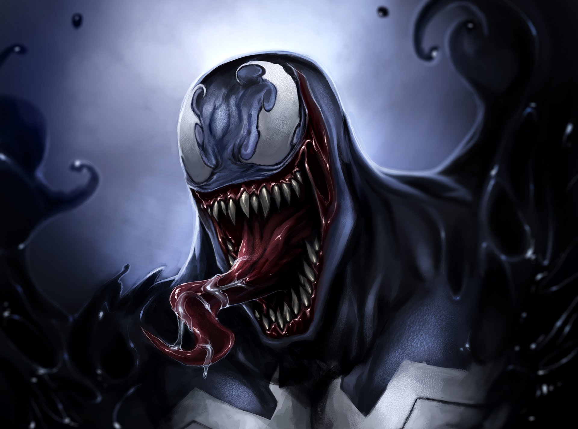 eddie brock symbiot sprache