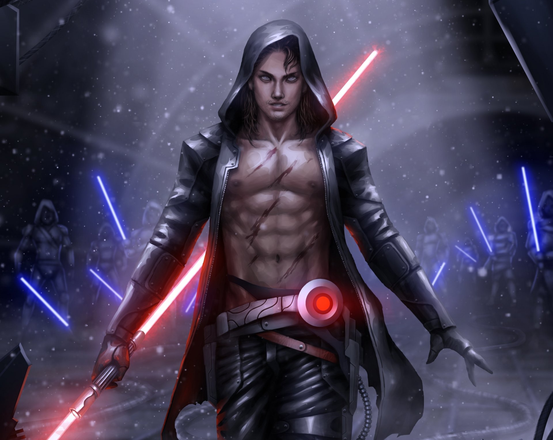 star wars sith licht fan art