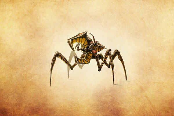 Beetle spider da qualche film figura