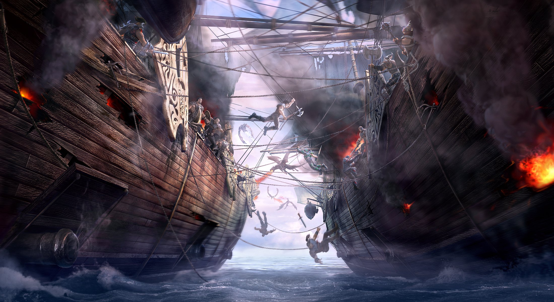 art dragon eternity dragons of eternity ships sea battle boarding sea battle