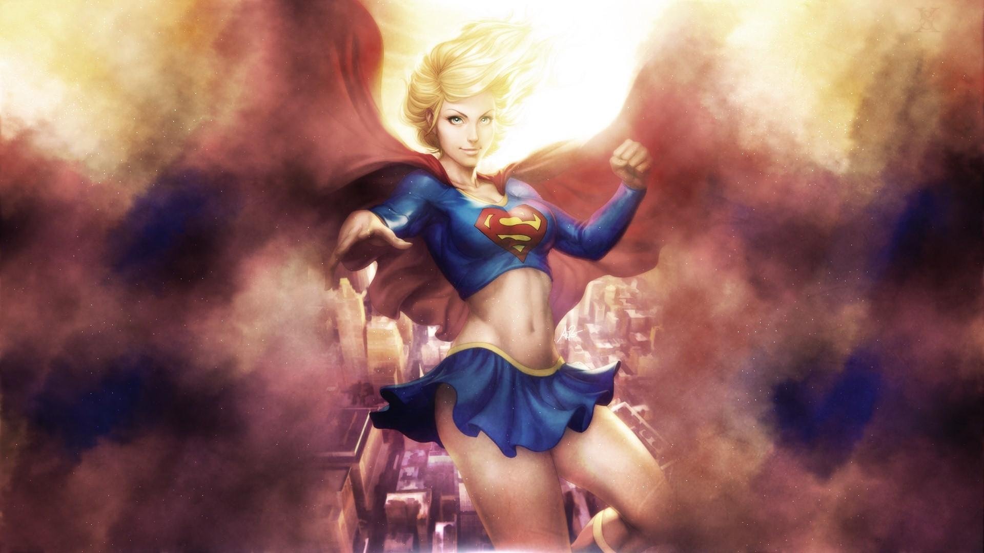 supergirl dc comics cara zor-el arte universo dc