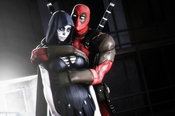 Deadpool abbraccia la morte della ragazza 