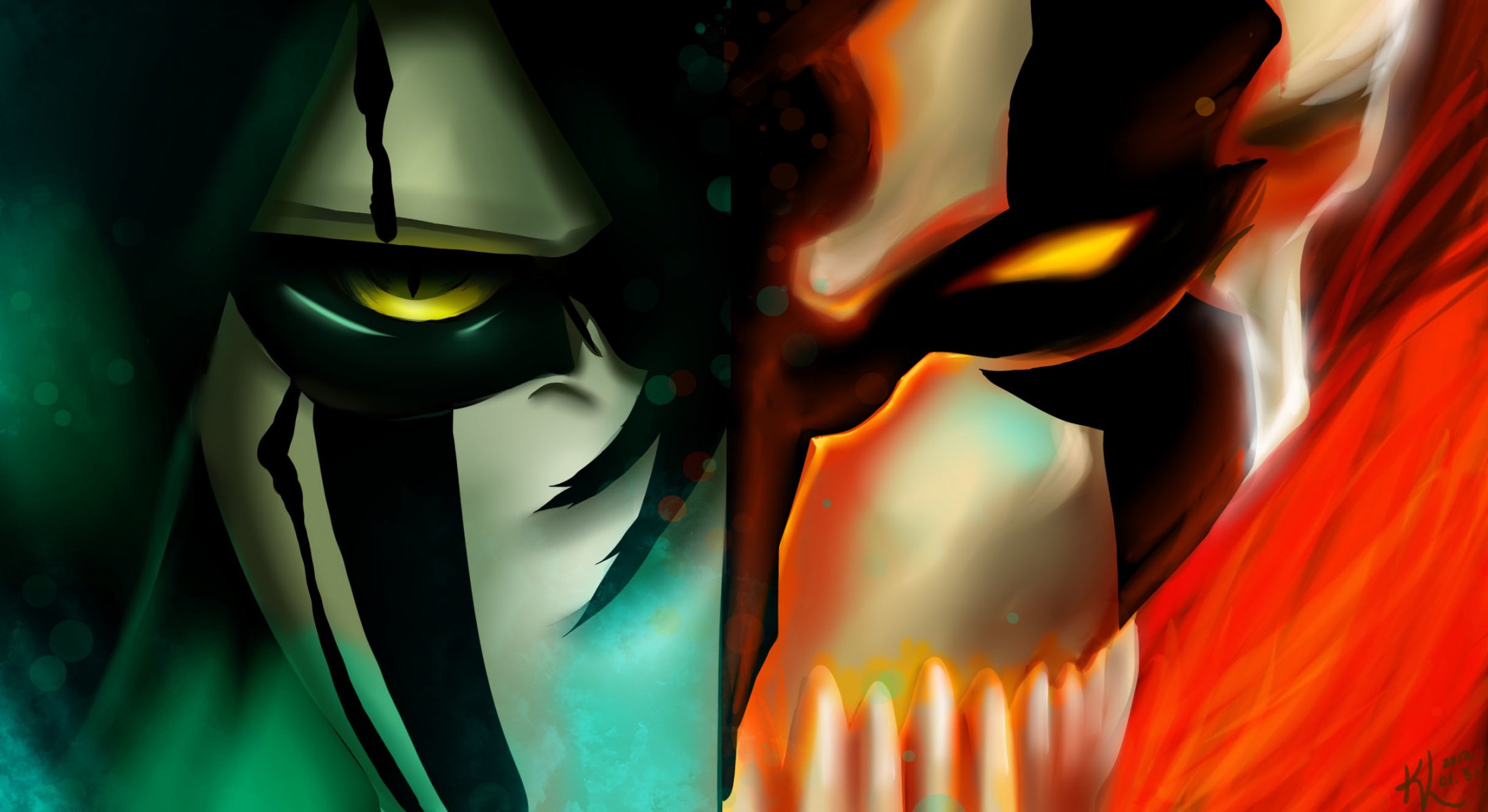 art guys ulquiorra schiffer ichigo kurosaki mask empty shinigami espada bleach bleach