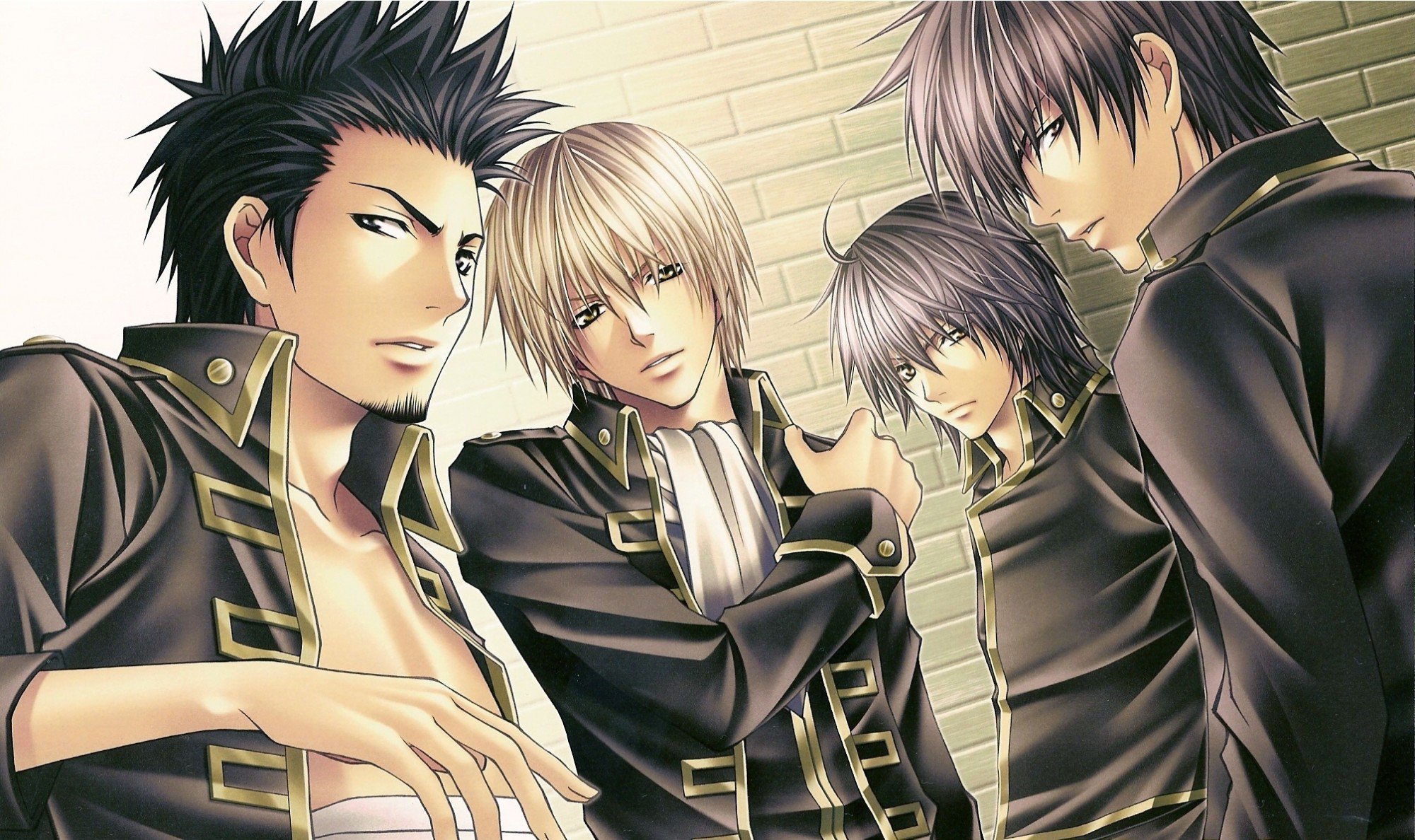 gintama shinsengumi hijikata toushirou isao kondo yamazaki sagaru okita sougo hombres samurai vendas uniforme militar