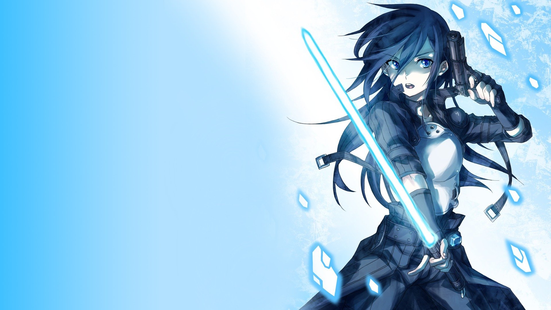 art sword art online background weapon gun lightsaber piece