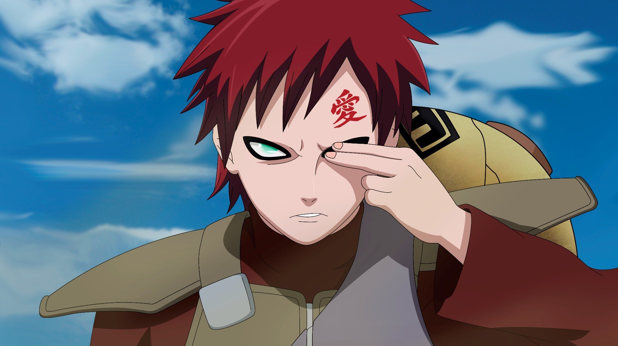 gaara nie sabaku nie gaaru naruto gaara nie sabaku gaara pustyni pan pustyni mistrz piasków ninja kanji miłość kanji były jinchuuriki jinchuuriki bijuu ogon jinchuuriki z shukaku ninjutsu 4 grea