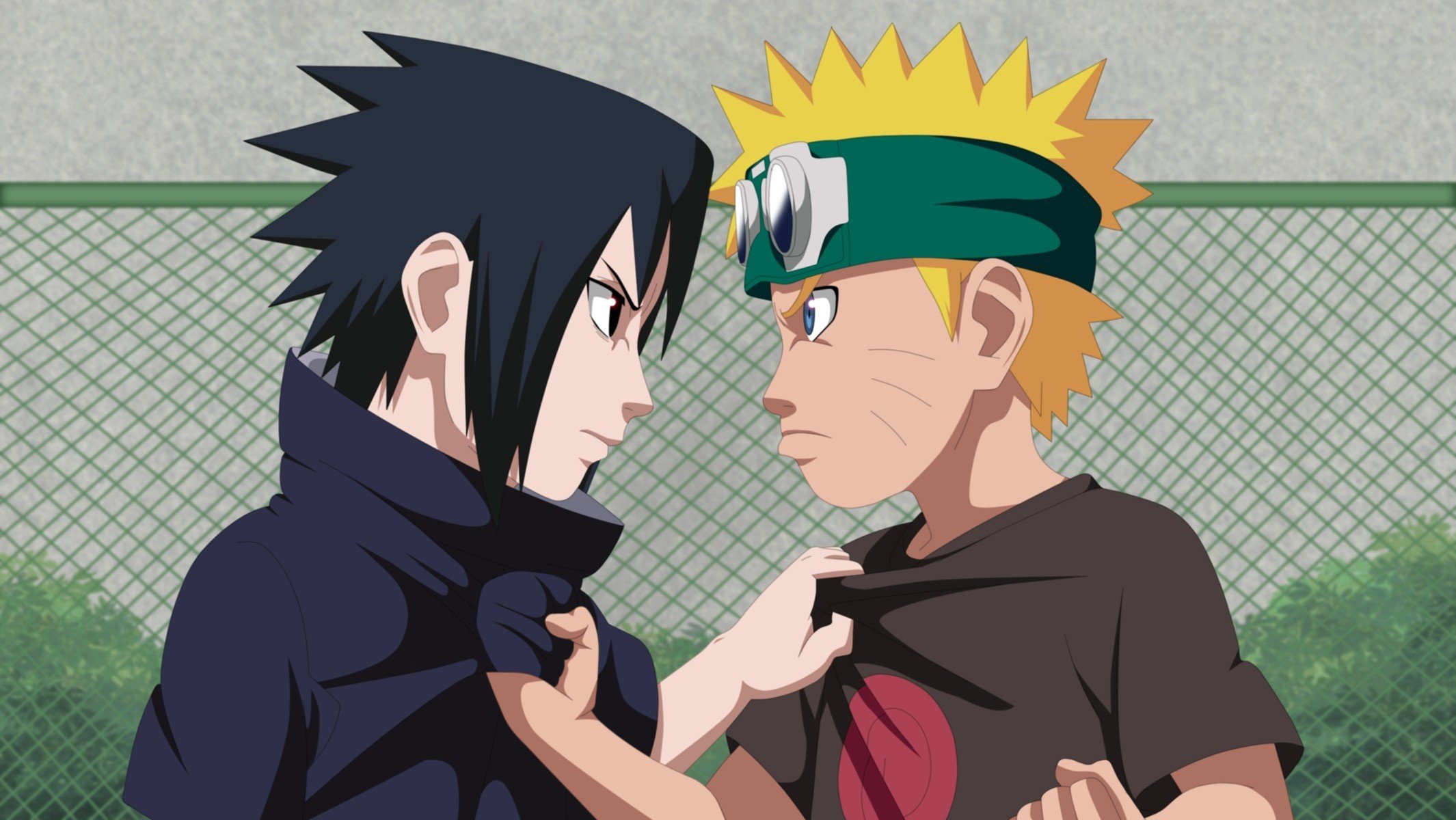 naruto vs sasuke naruto uzumaki sasuke uchia genin ninja rage enemy boy anime manga