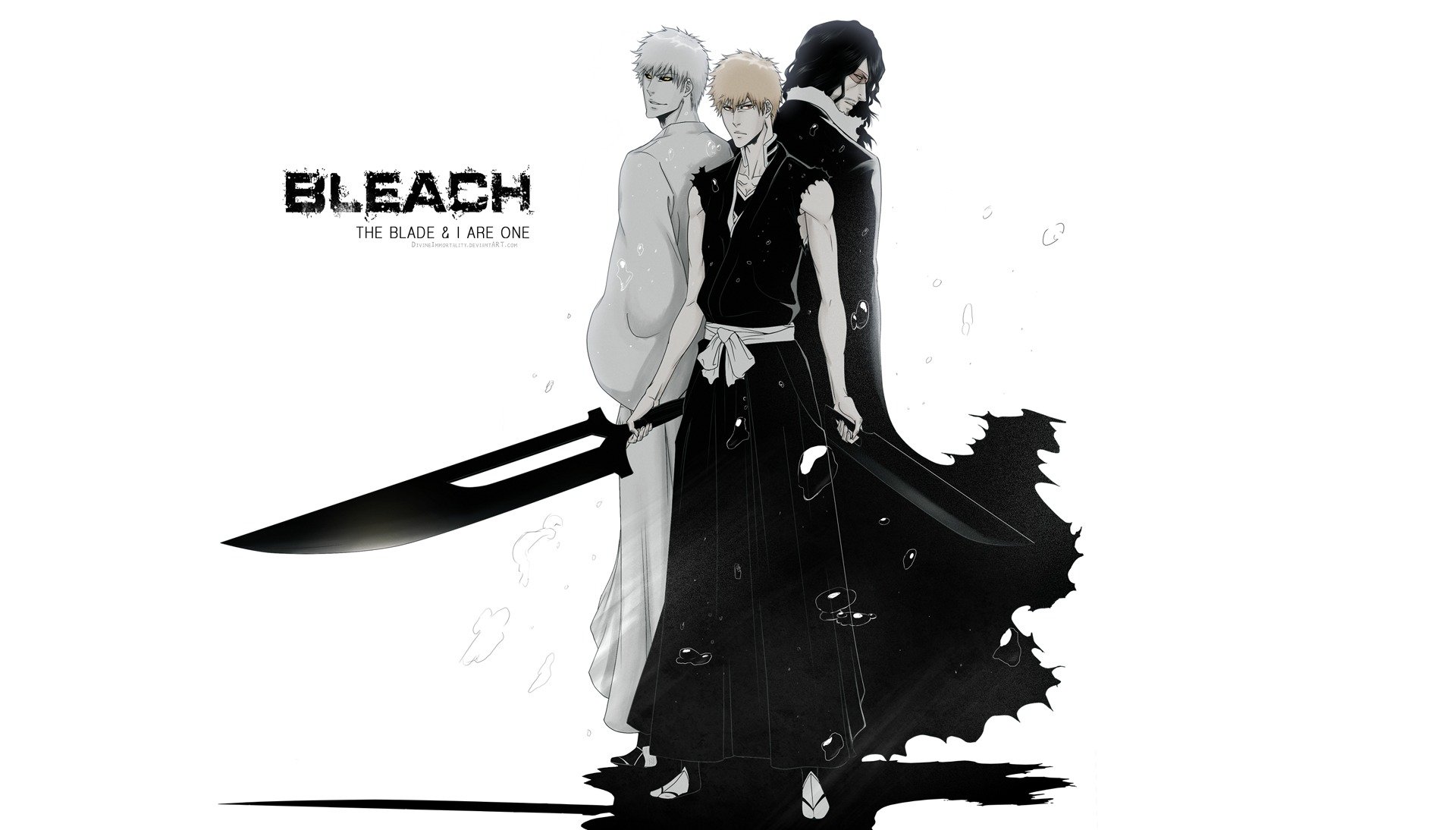 bleach ichigo kurosaki pusty miecze