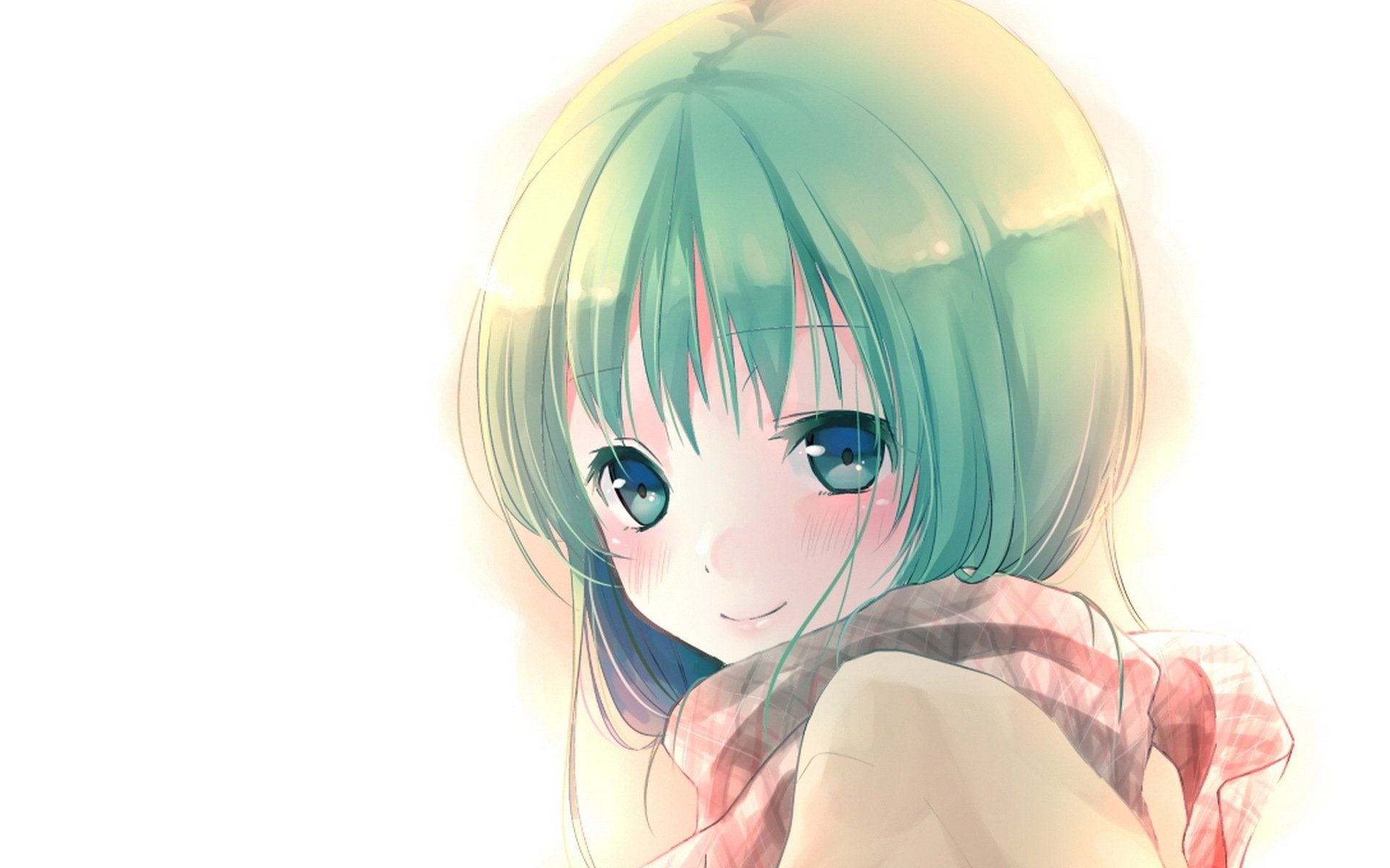 anime vocaloid cute girl view face