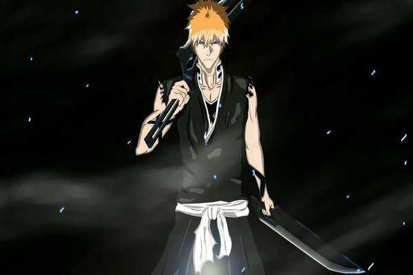 Anime Art von ichigo kurosaki