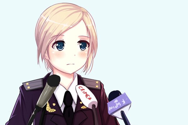 Sad girl anime prosecutor