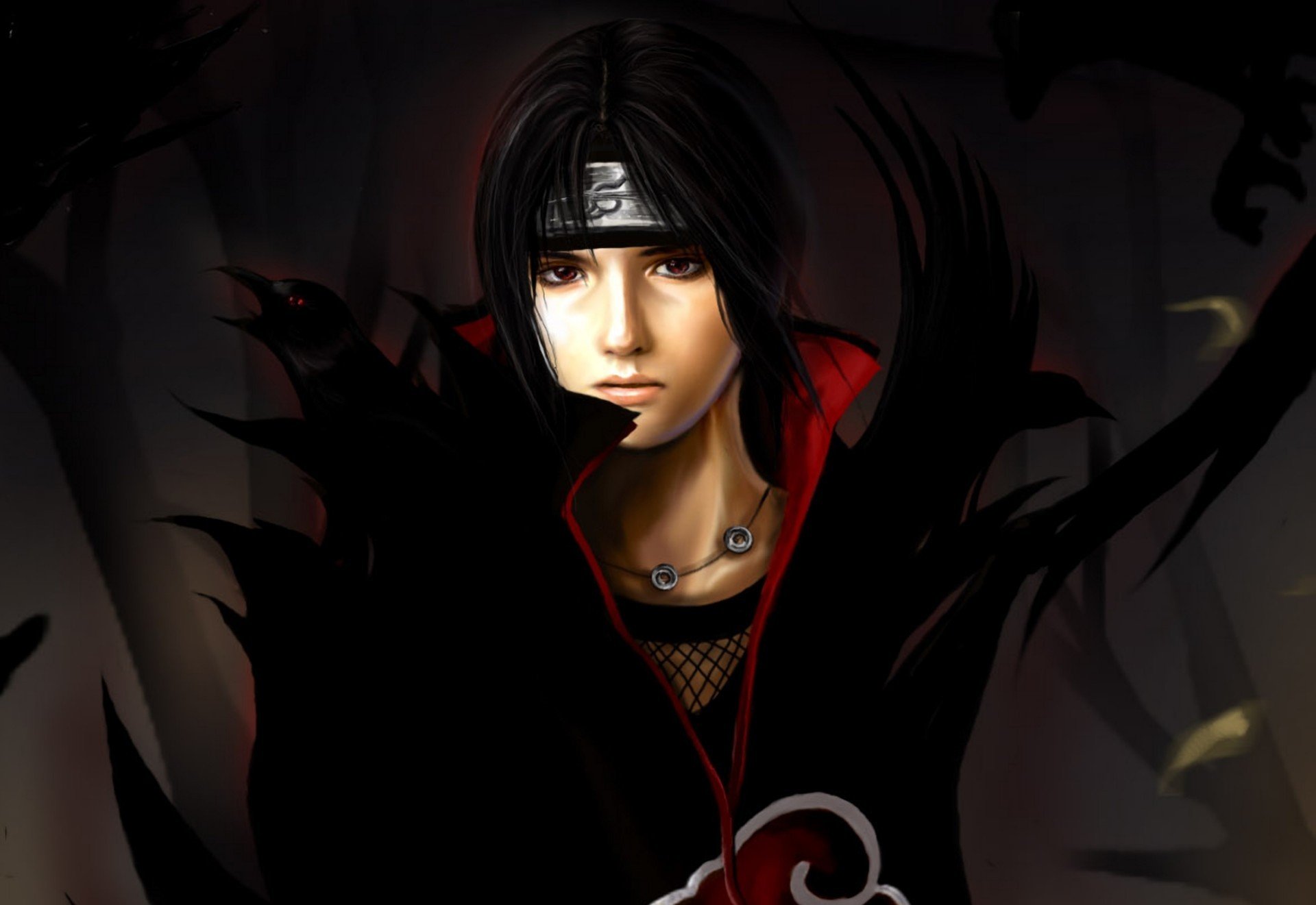 art warb1rd naruto uchiha itachi guy raven poultry darkly