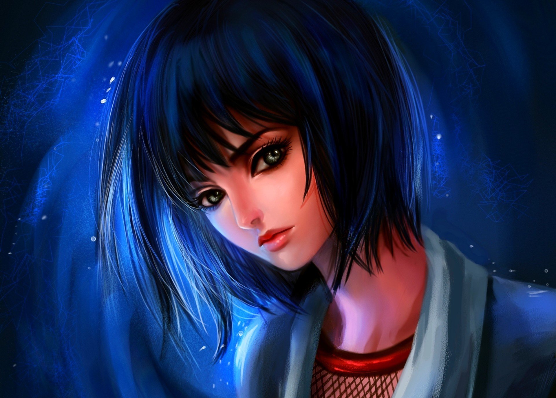 art rikamello naruto shizune girl face