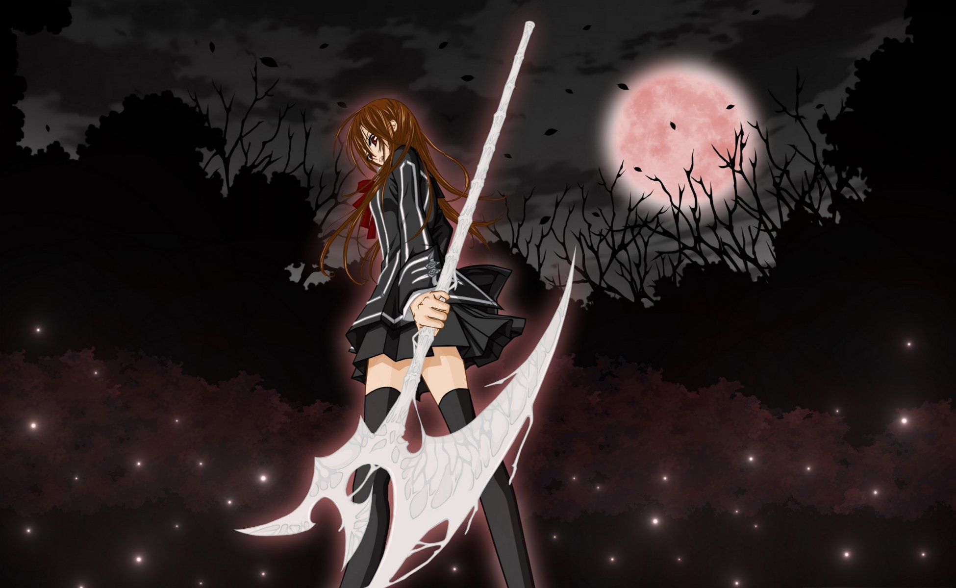 vampire knight anime yuki knight vampire girl moon