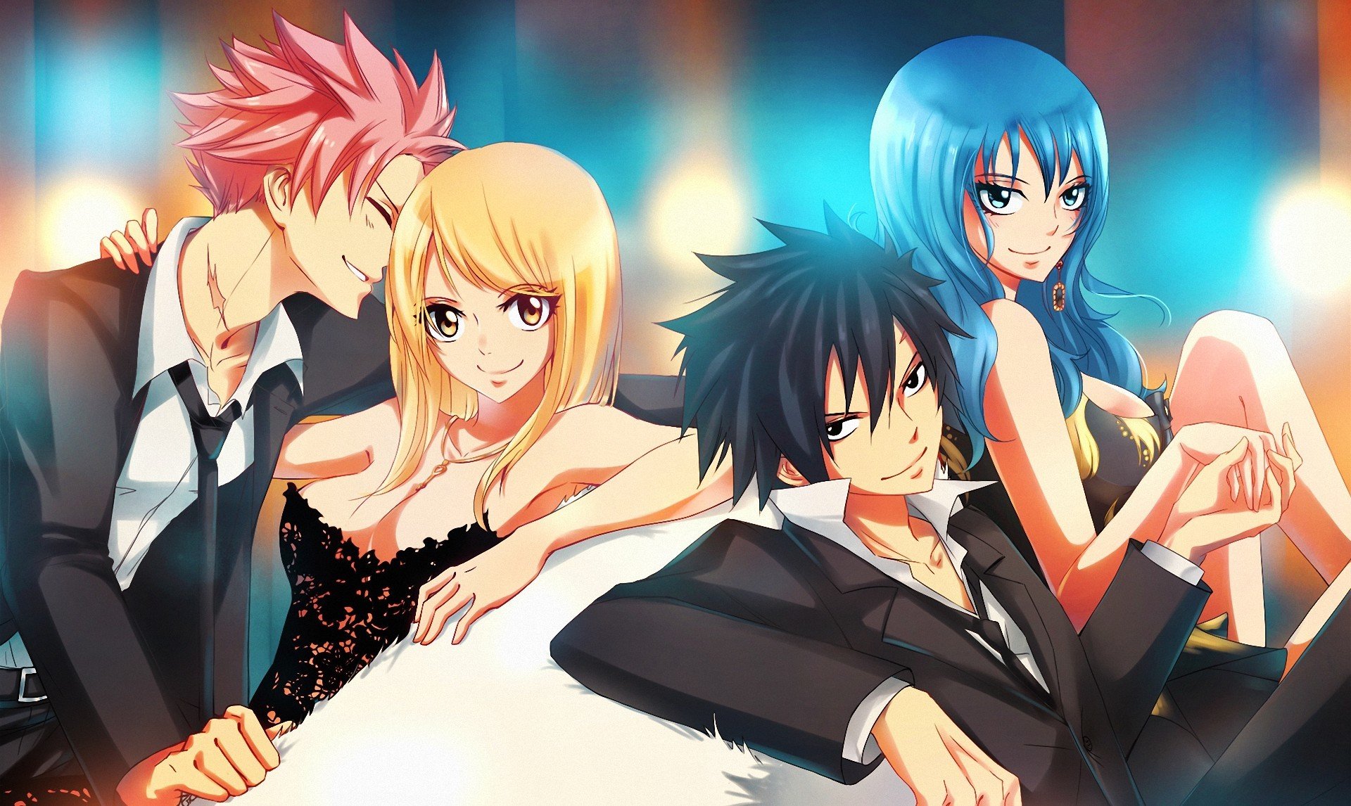 arte kristallin-e cuento de hadas gris juvia loxar lucy heartfilia natsu dragneel chicos chicas