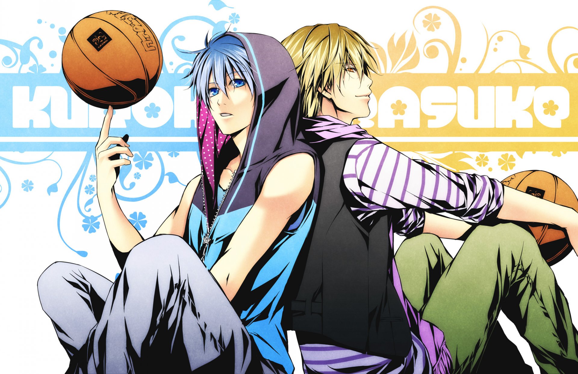 kuroko no cesta kise ryouta kuroko tetsuya baloncesto kuroko chicos pelota baloncesto patrón