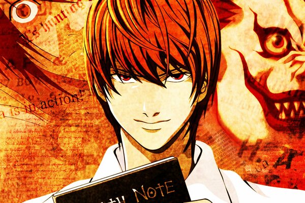 Anime Yagami Death Book