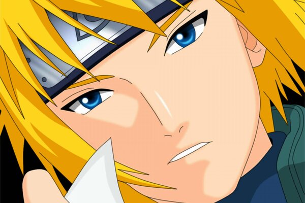 Namikaze Minato from the anime series Naruto 