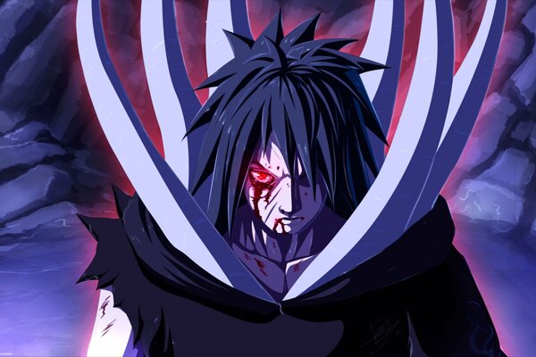 Kunst Anime Uchiha aus Naruto