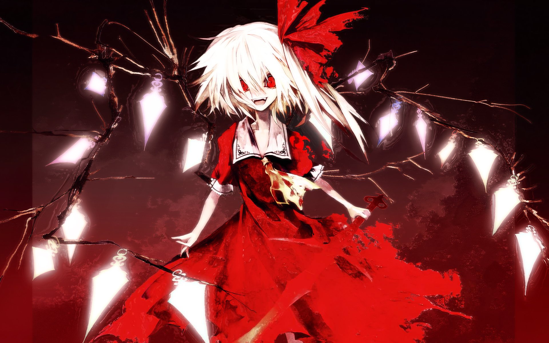 espada touhou anime chica