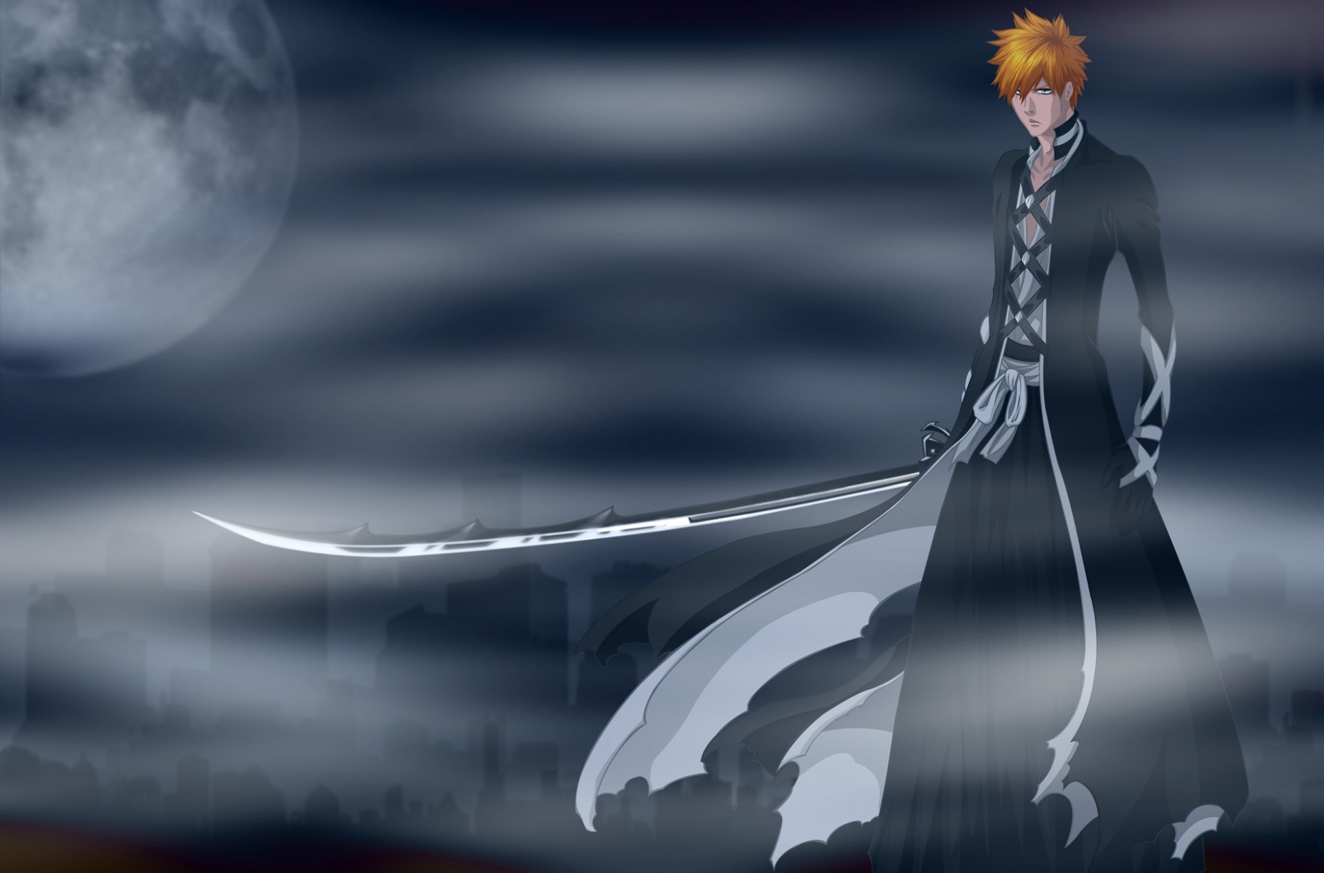 anime candeggina ichigo kurosaki bankai