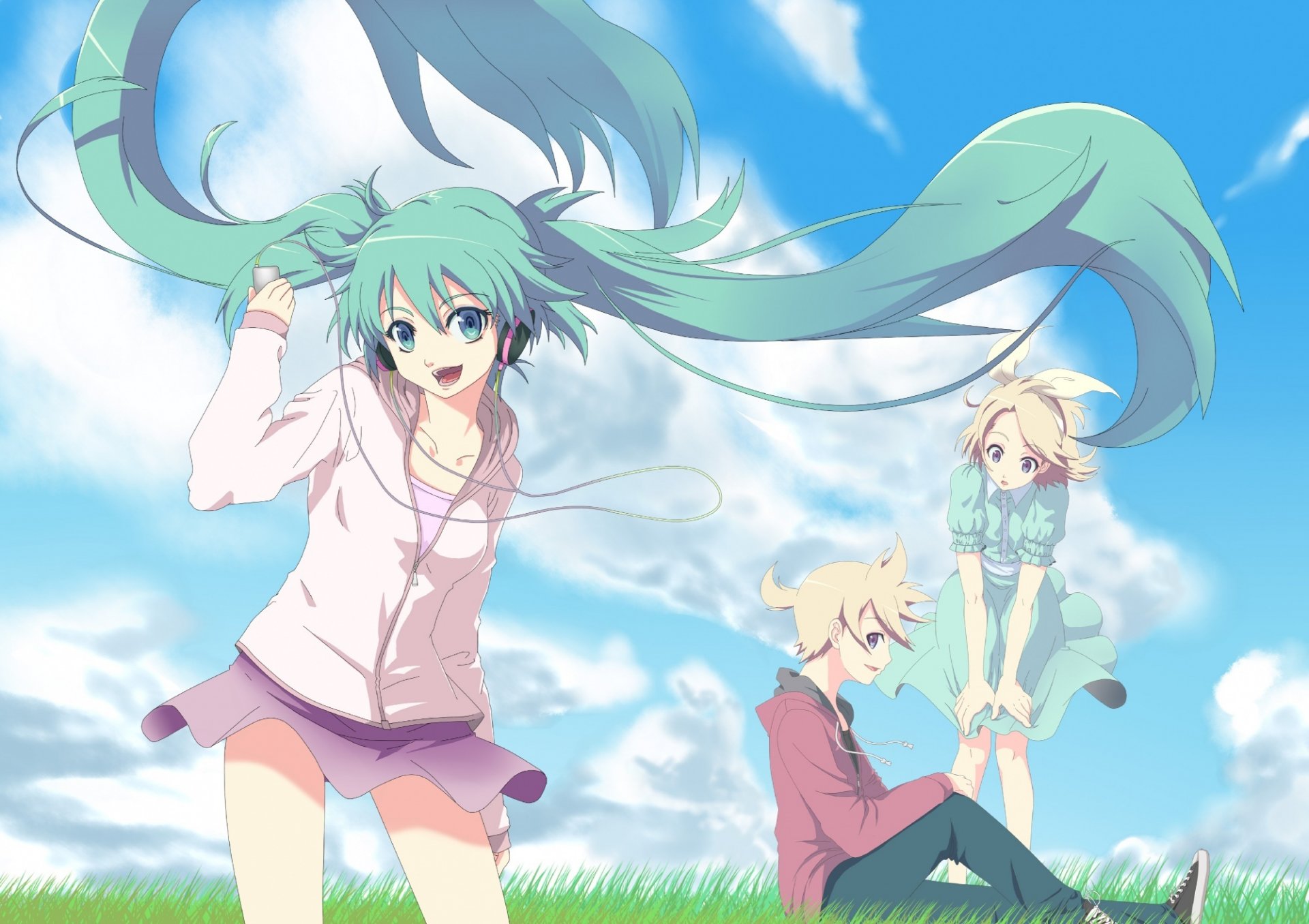 miku miku hatsune anime ragazza