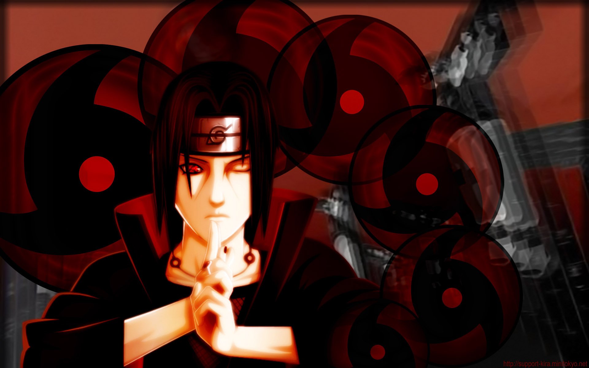 itachi naruto uchiha sharingan mangekyou