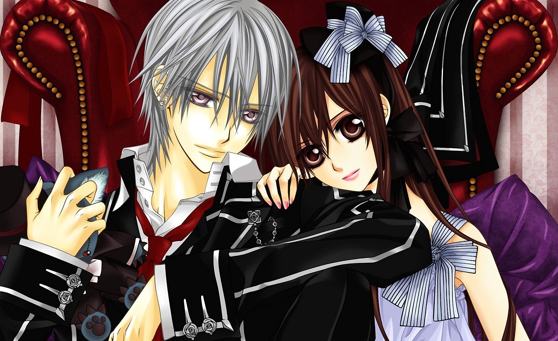 vampiro cavaliere yuki croce kiryu zero ragazzo ragazza uniforme giocattolo sedia