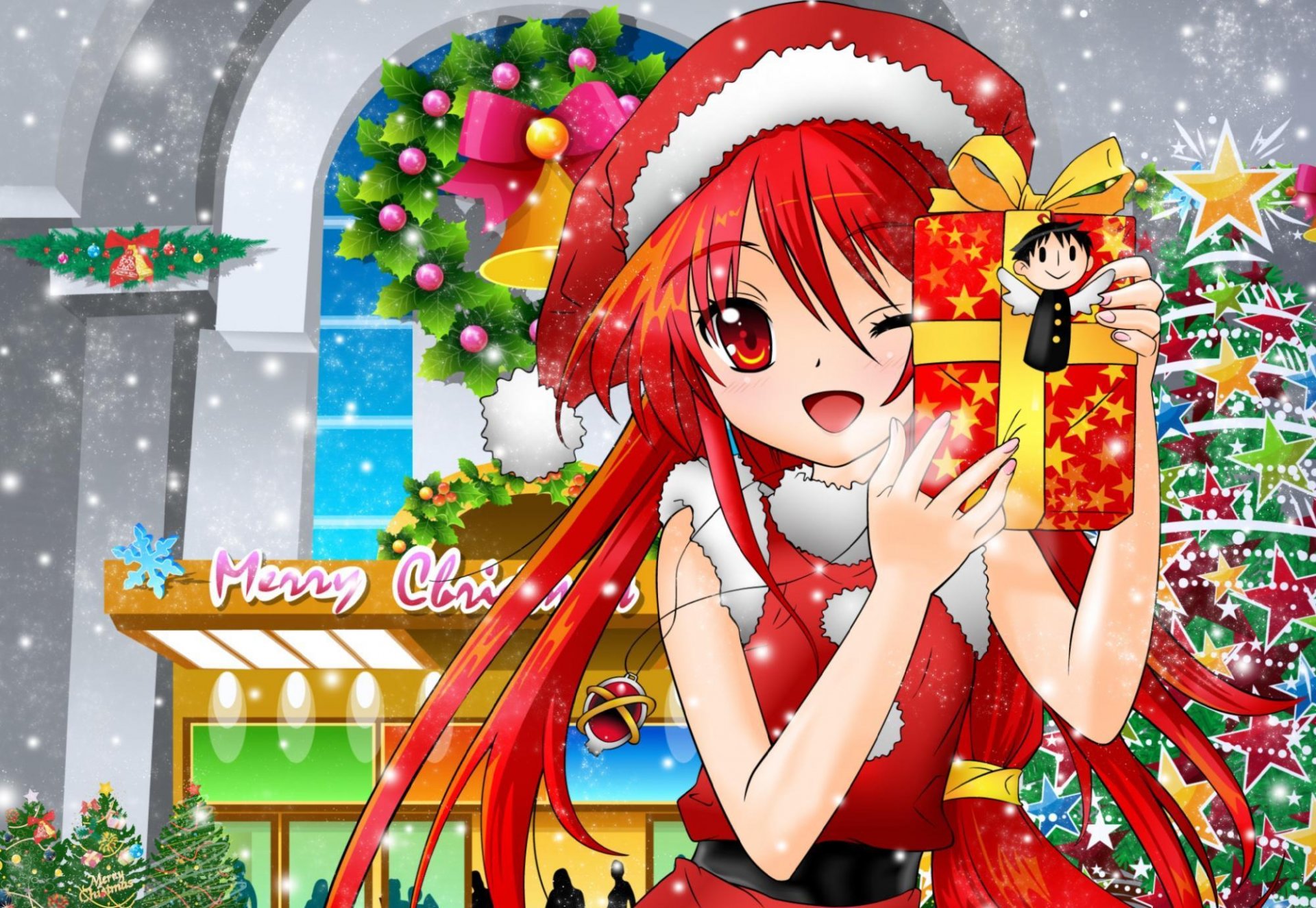 anime shakugan no shana gifts new year mood holiday