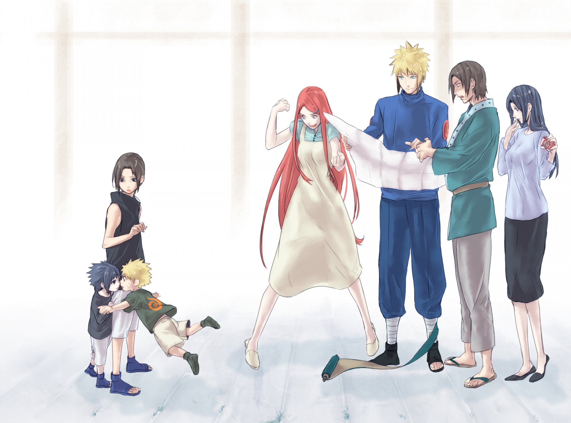 naruto sasuke itachi uchiha minato kushina