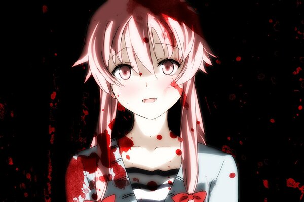 Mirai nikki im blut der blick eines engels