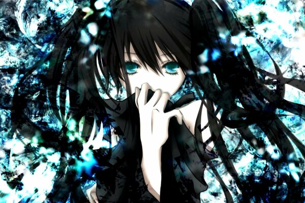 Deep look Hatsune miku