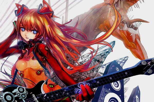 Anime asuka langley soryu